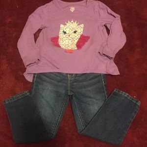 Girls size 3t adorable matching outfit